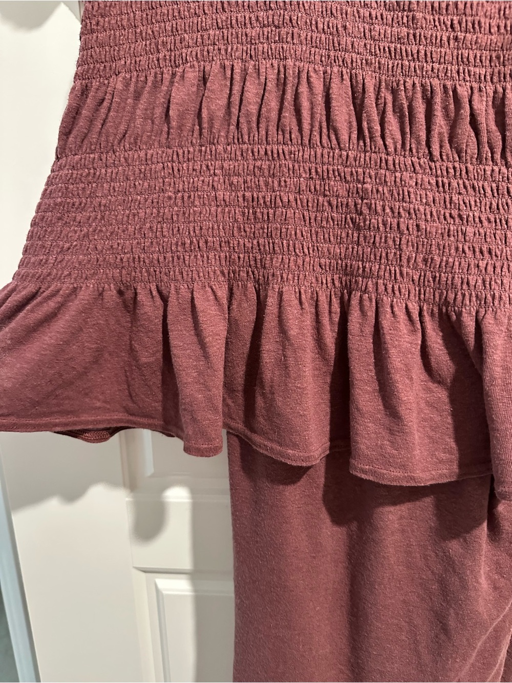 Free People Riley Set in deep plum - Picture 3 of 5